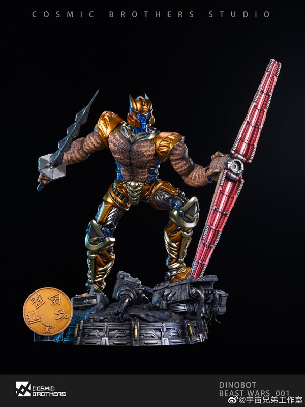 Cosmos Brothers Studio Beast Wars Dinobot Statue  (1 of 9)